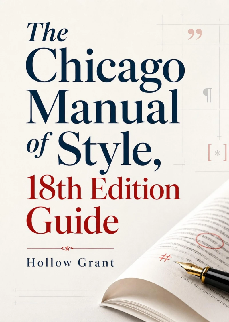 Portada: The Chicago Manual of Style, 18th Edition Guide