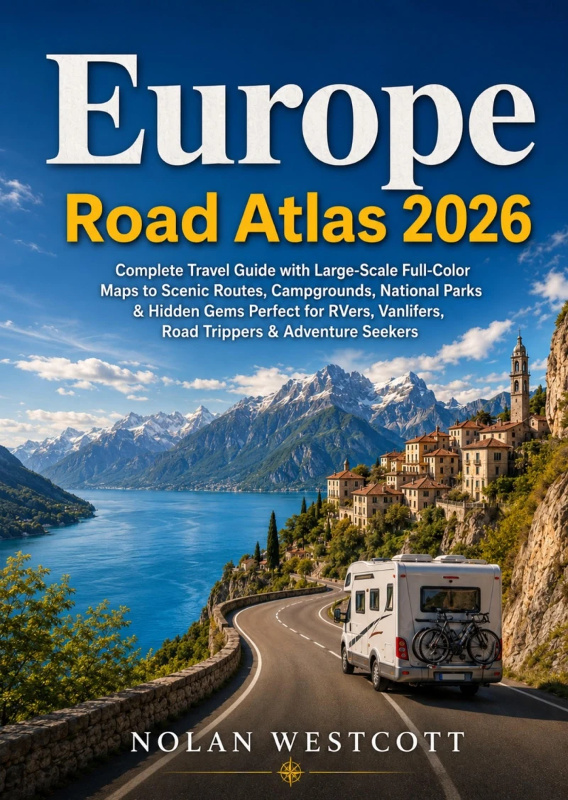 Portada: Europe Road Atlas 2026