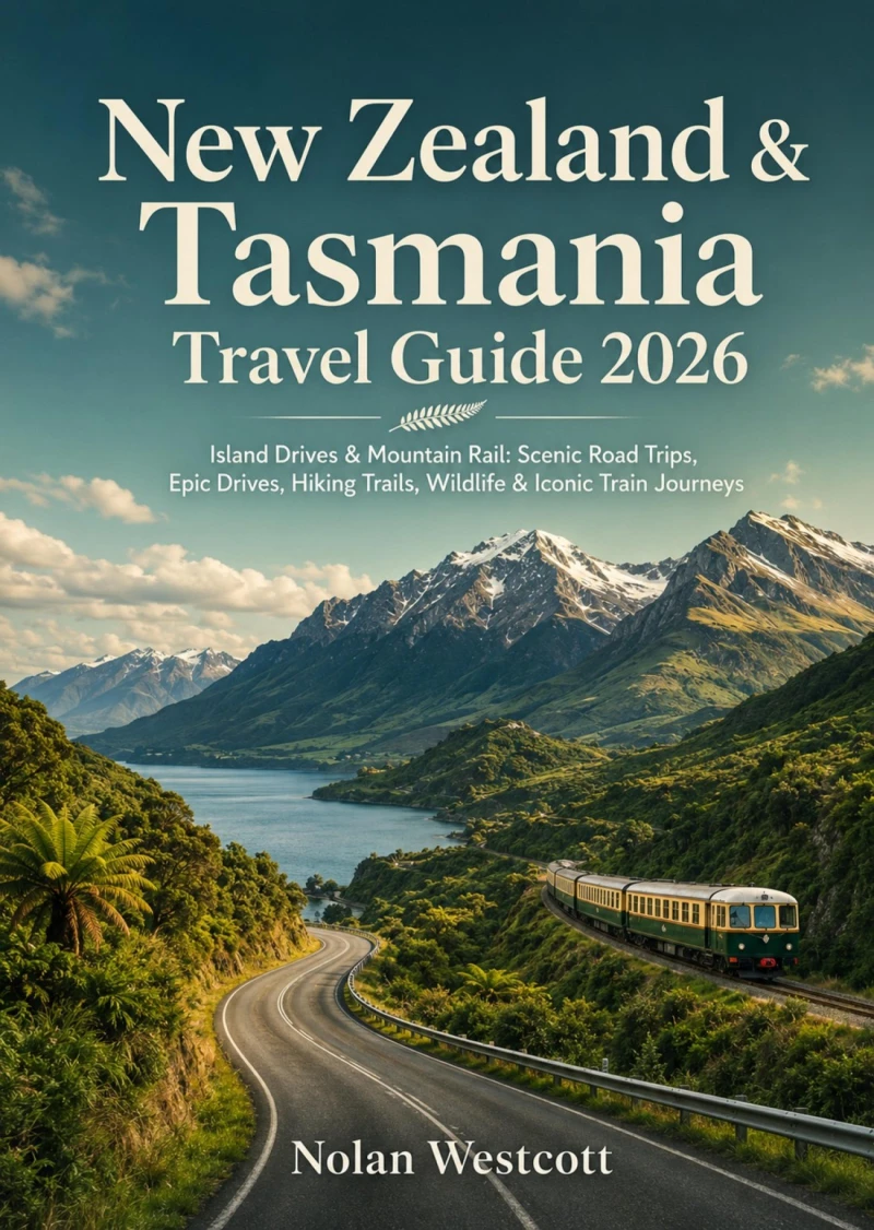Portada: New Zealand & Tasmania Travel Guide 2026