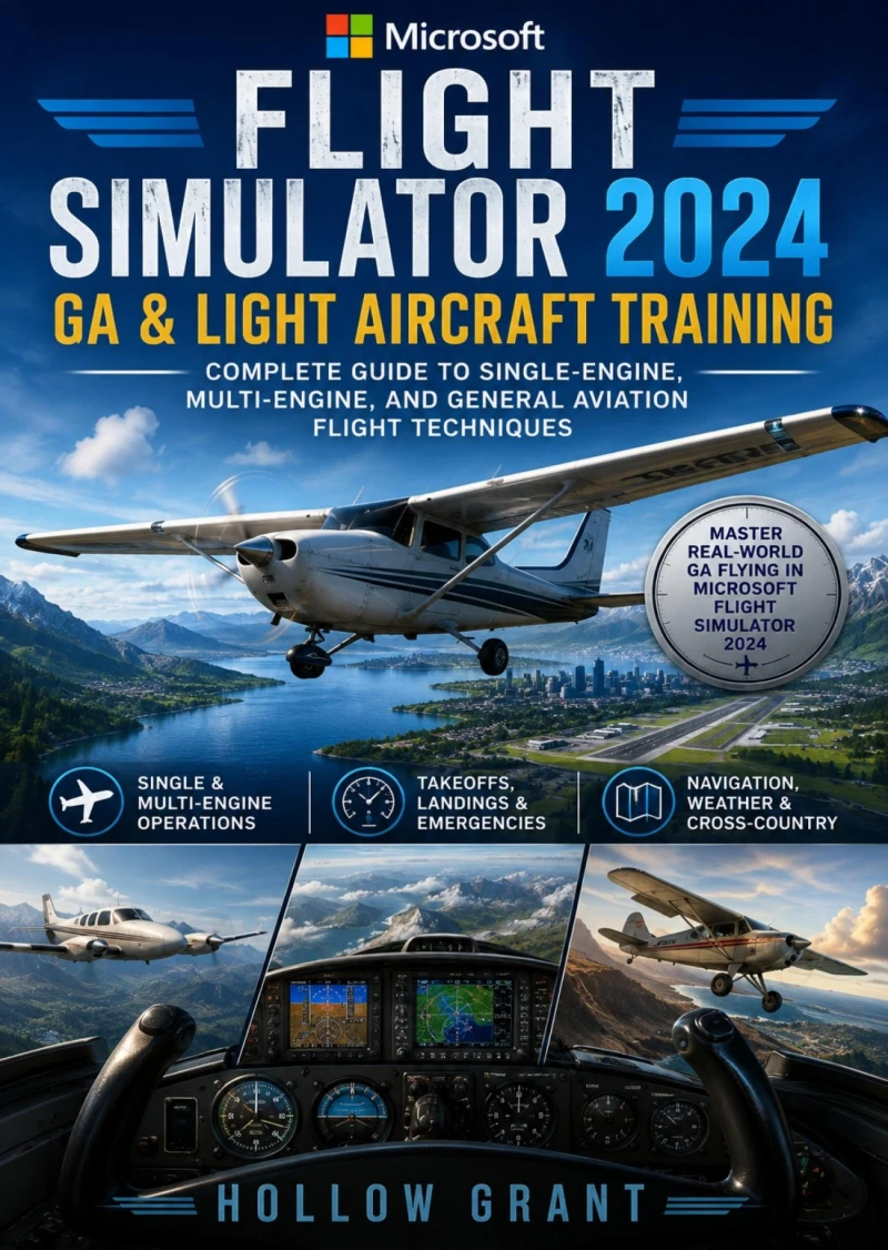 Portada: Microsoft Flight Simulator 2024 GA & Light Aircraft Training