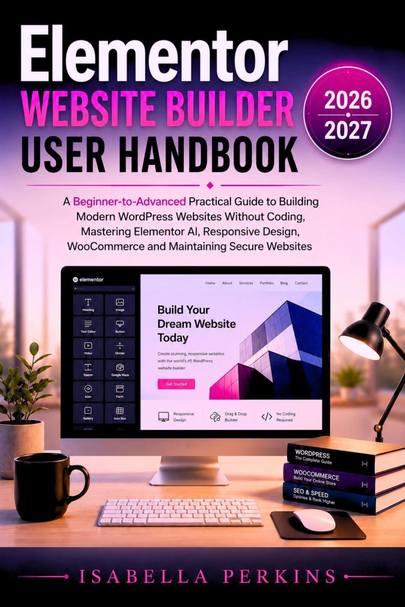 Portada: Elementor Website Builder User Handbook