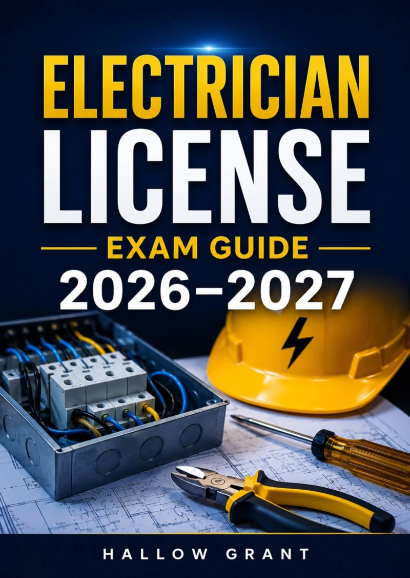 Portada: Electrician License Exam Guide 2026–2027