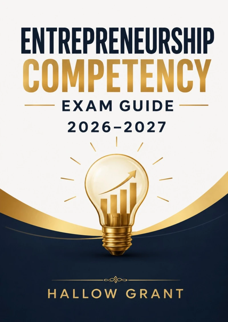 Portada: Entrepreneurship Competency Exam Guide 2026–2027