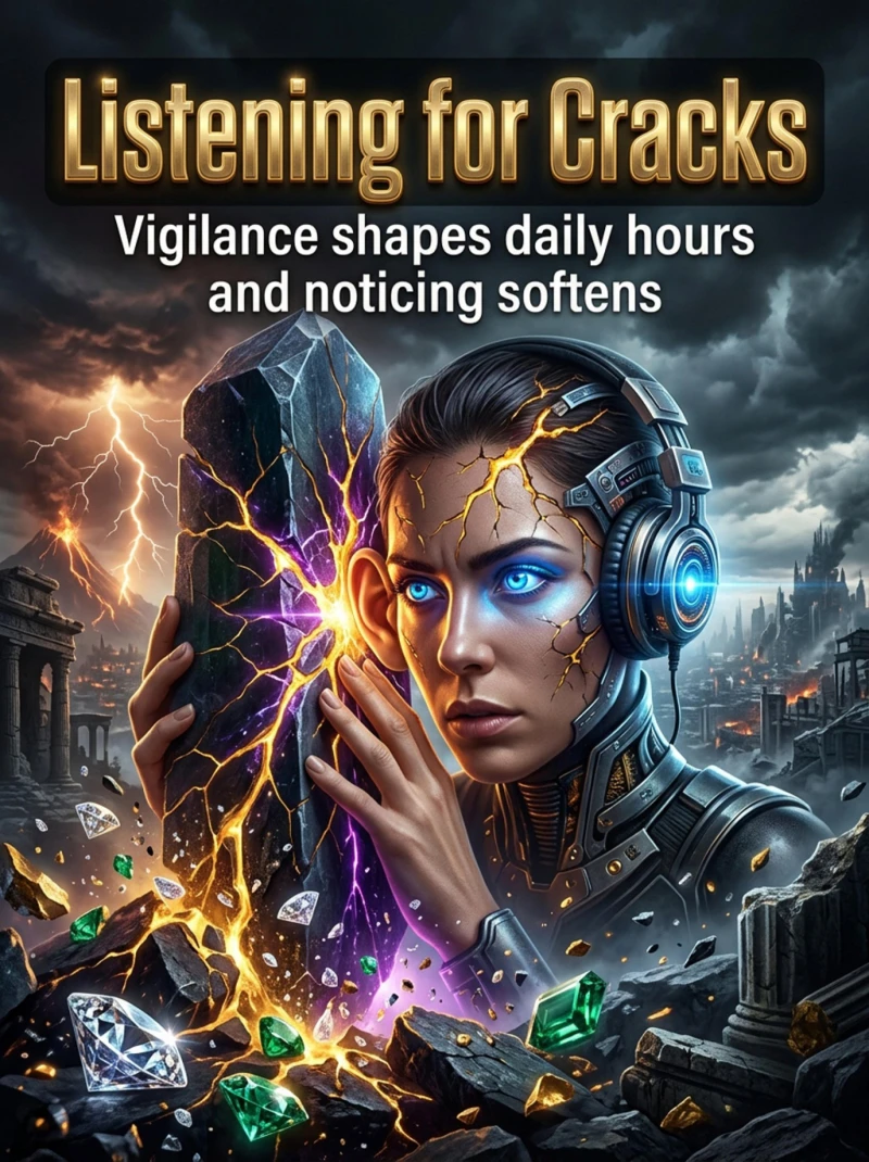 Portada: Listening for Cracks