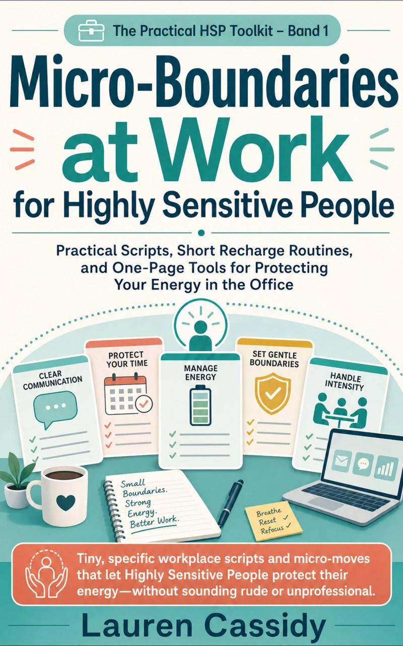 Portada: Micro-Boundaries at Work for Highly Sensitive People