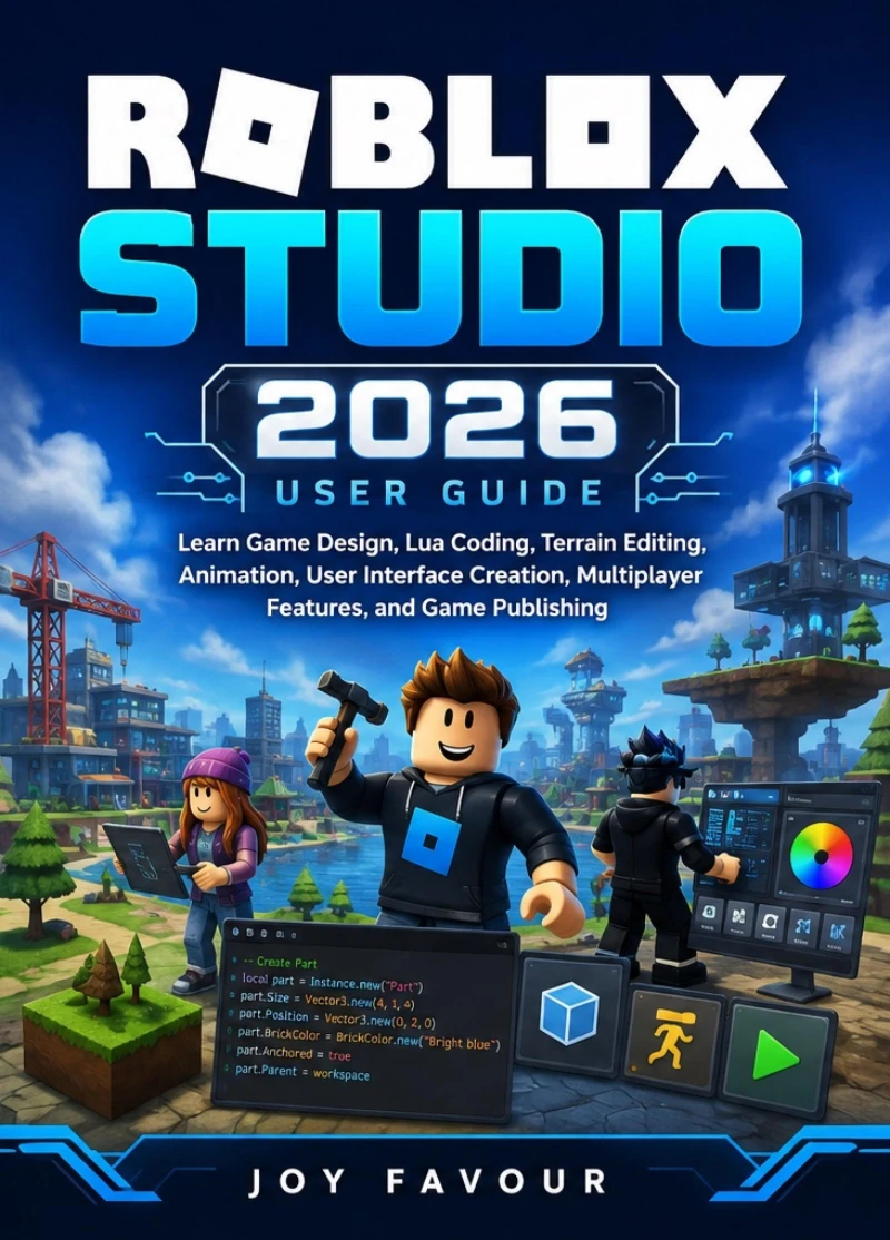 Portada: Roblox Studio 2026 User Guide