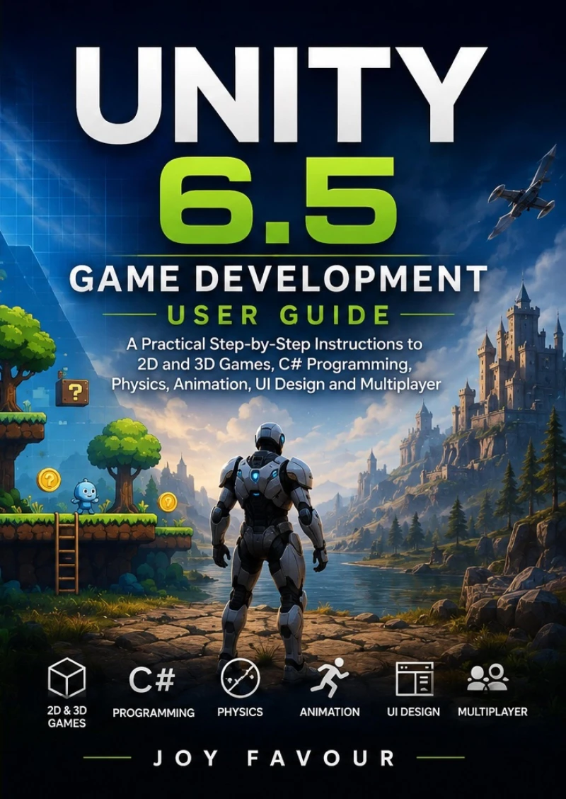 Portada: Unity 6.5 Game Development User Guide