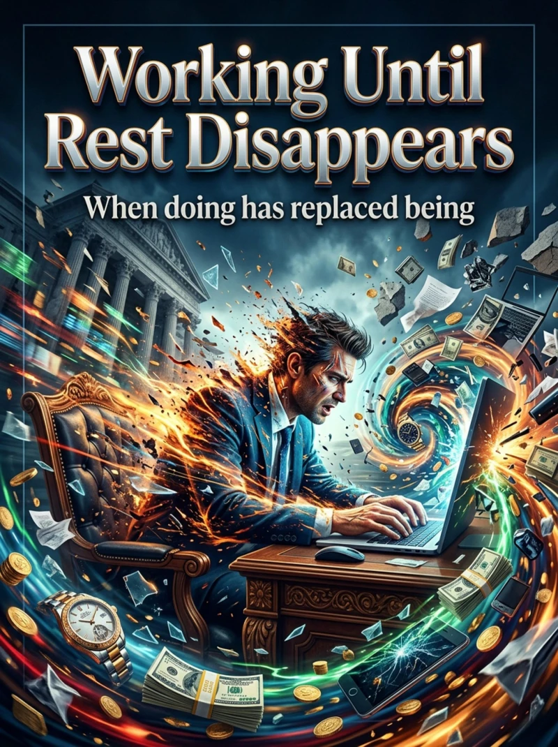 Portada: Working Until Rest Disappears