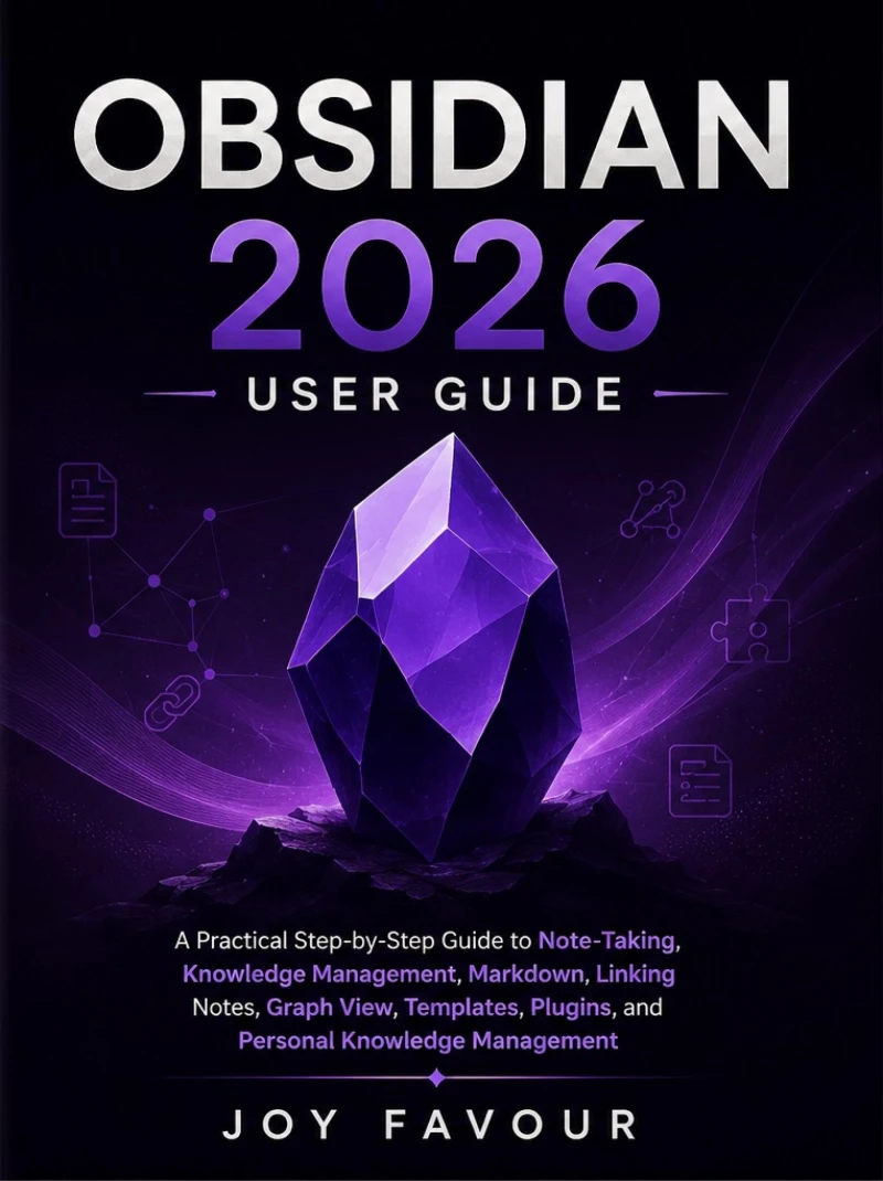 Portada: Obsidian 2026 User Guide