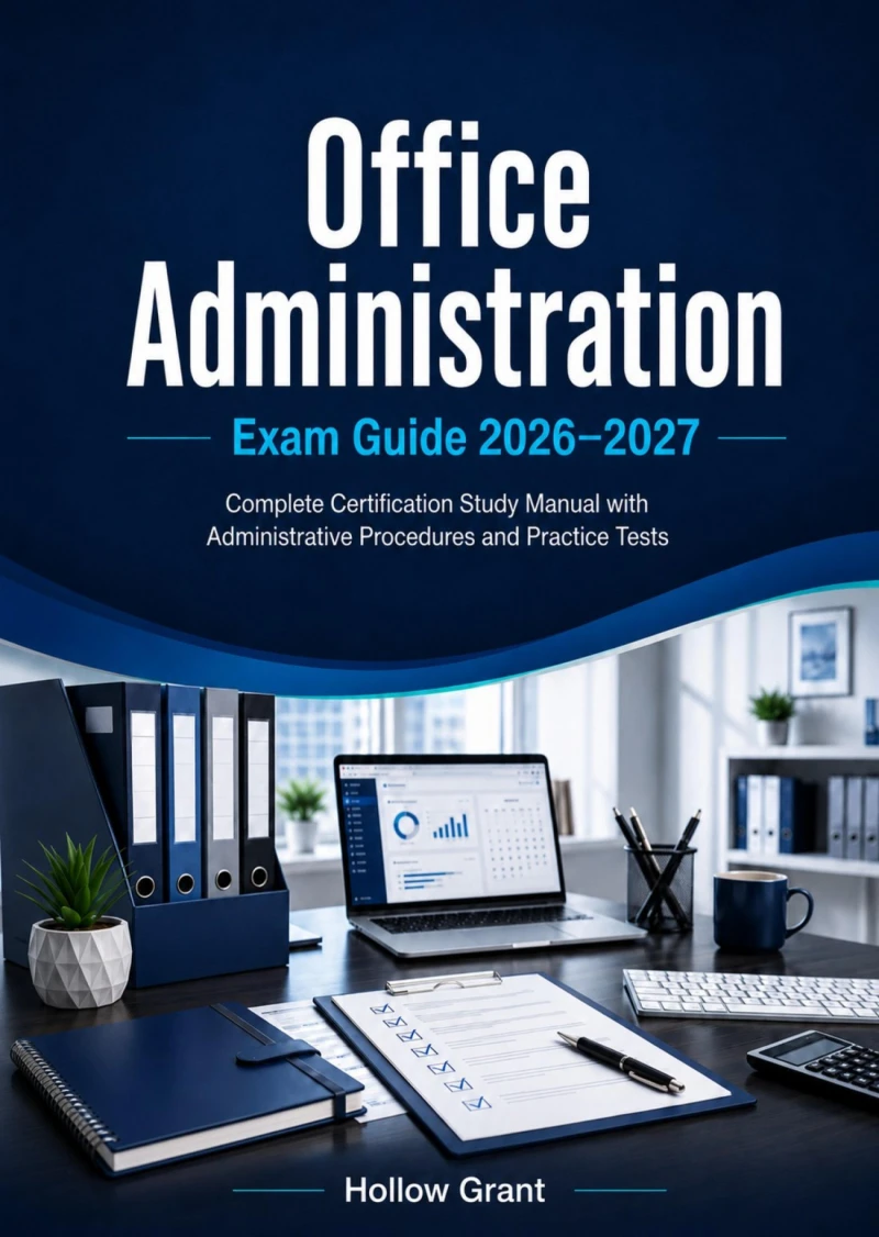 Portada: Office Administration Exam Guide 2026–2027