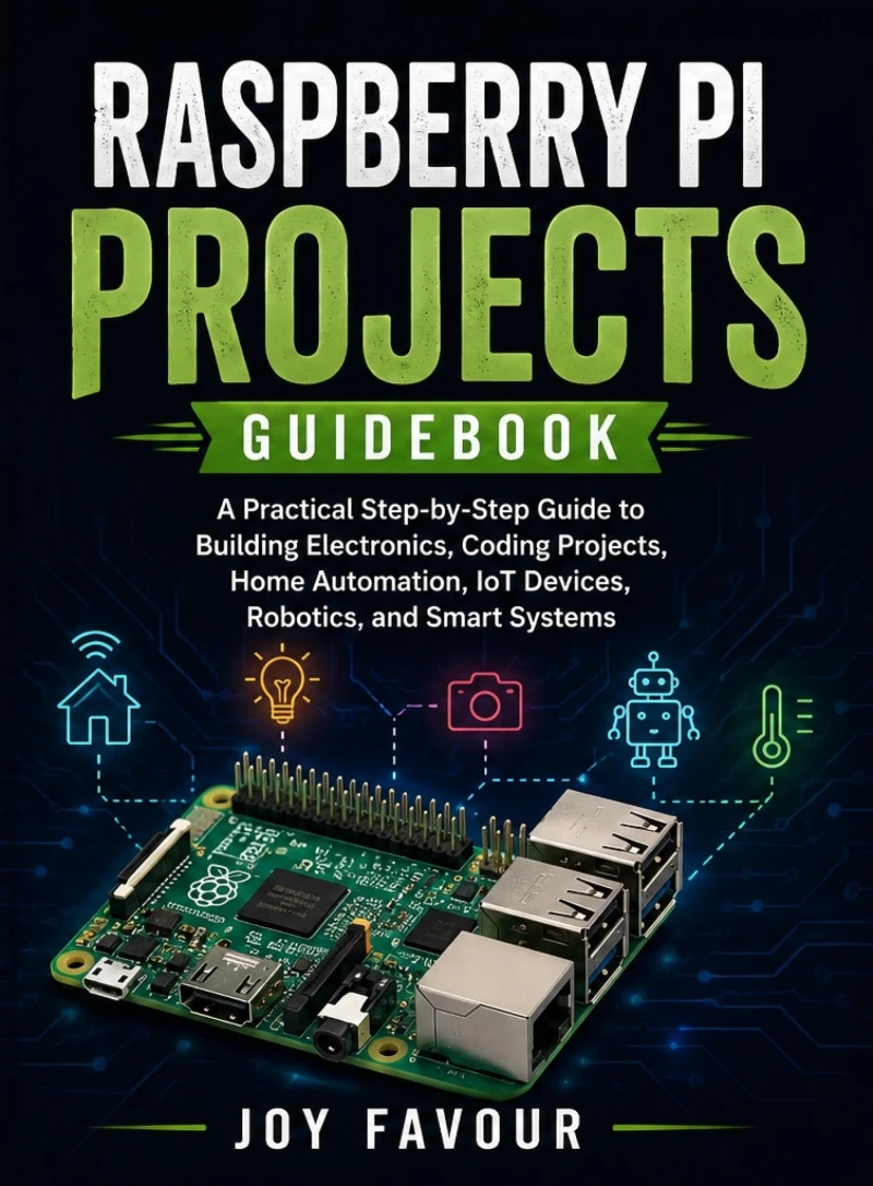 Portada: Raspberry Pi Projects Guidebook
