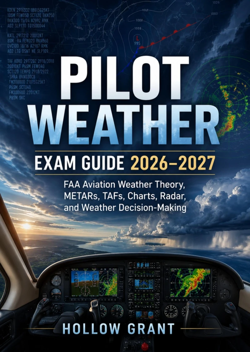 Portada: Pilot Weather Exam Guide 2026–2027