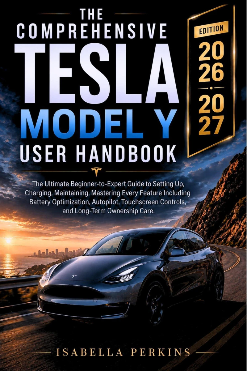 Portada: The Comprehensive Tesla Model Y User Handbook