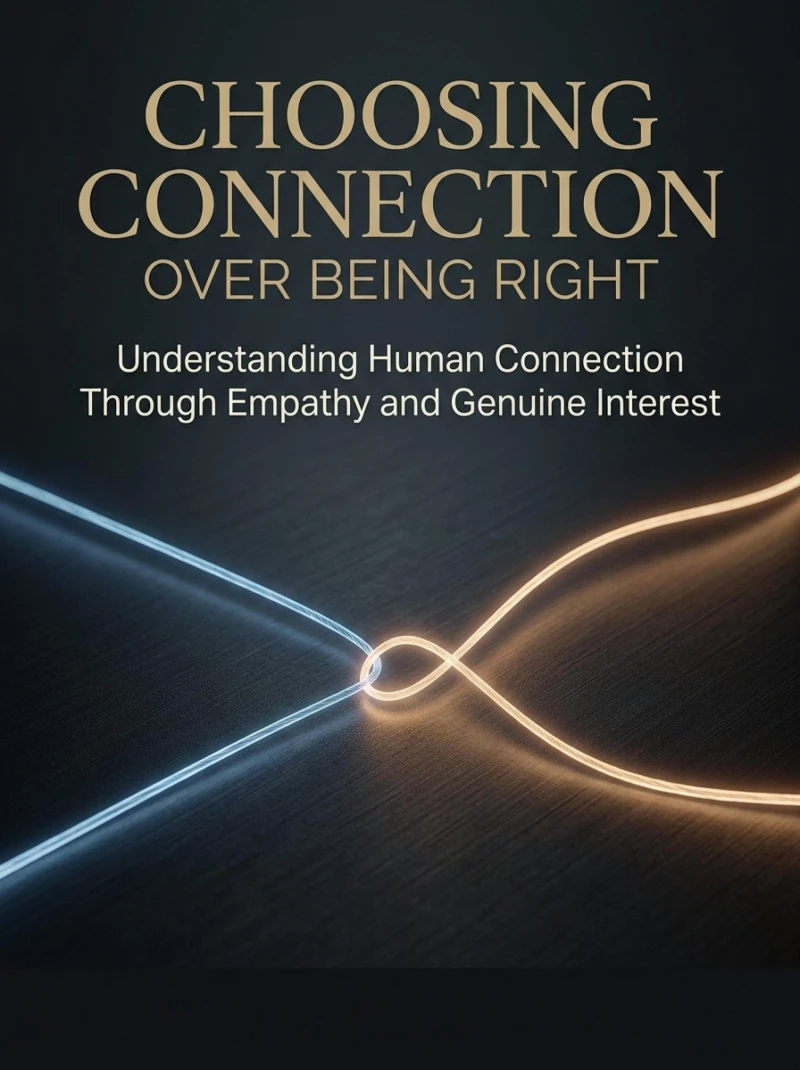 Portada: Choosing Connection Over Being Right