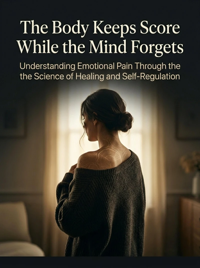 Portada: The Body Keeps Score While the Mind Forgets