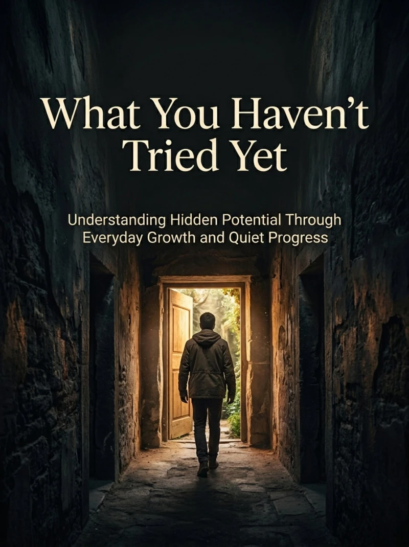 Portada: What You Haven't Tried Yet