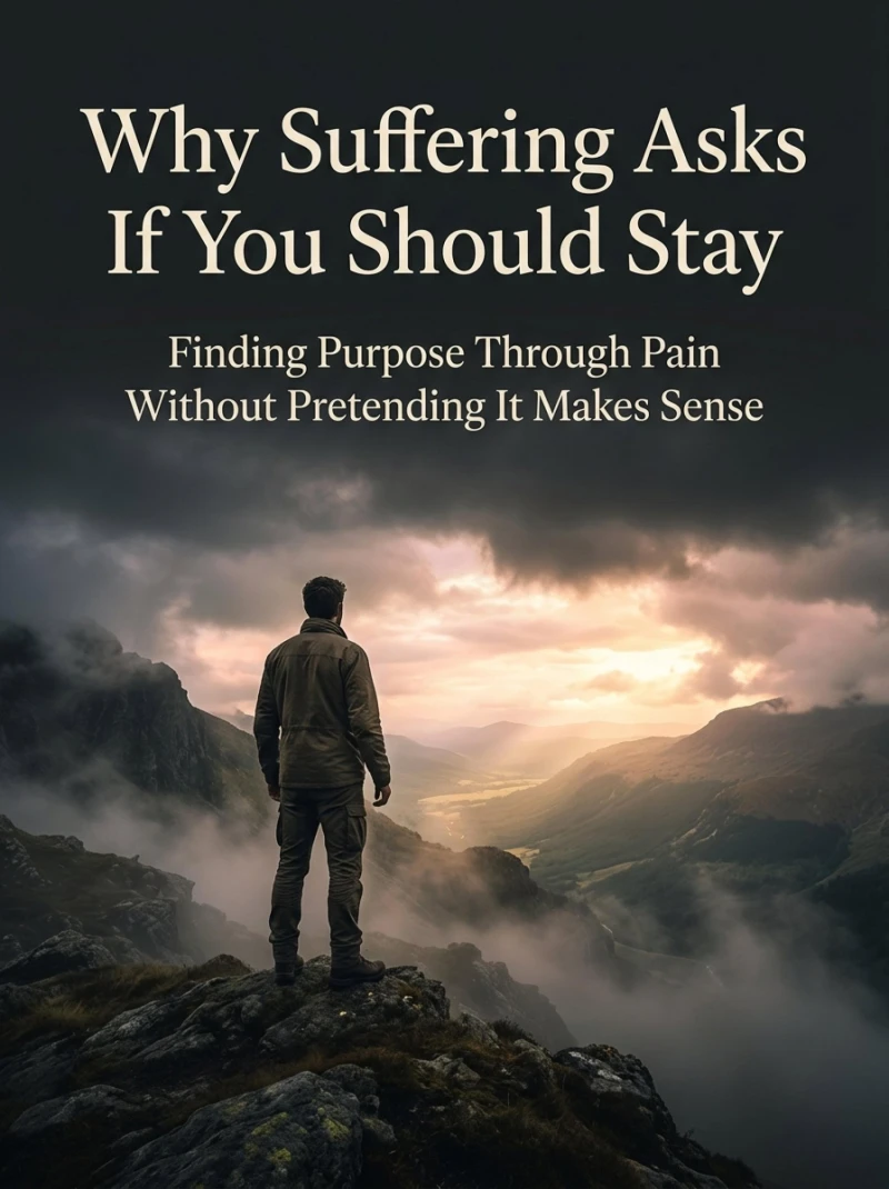 Portada: Why Suffering Asks If You Should Stay