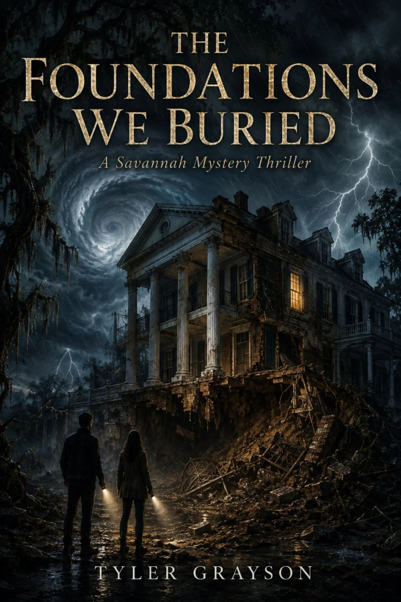 Portada: The Foundations We Buried - A Savannah Mystery Thriller