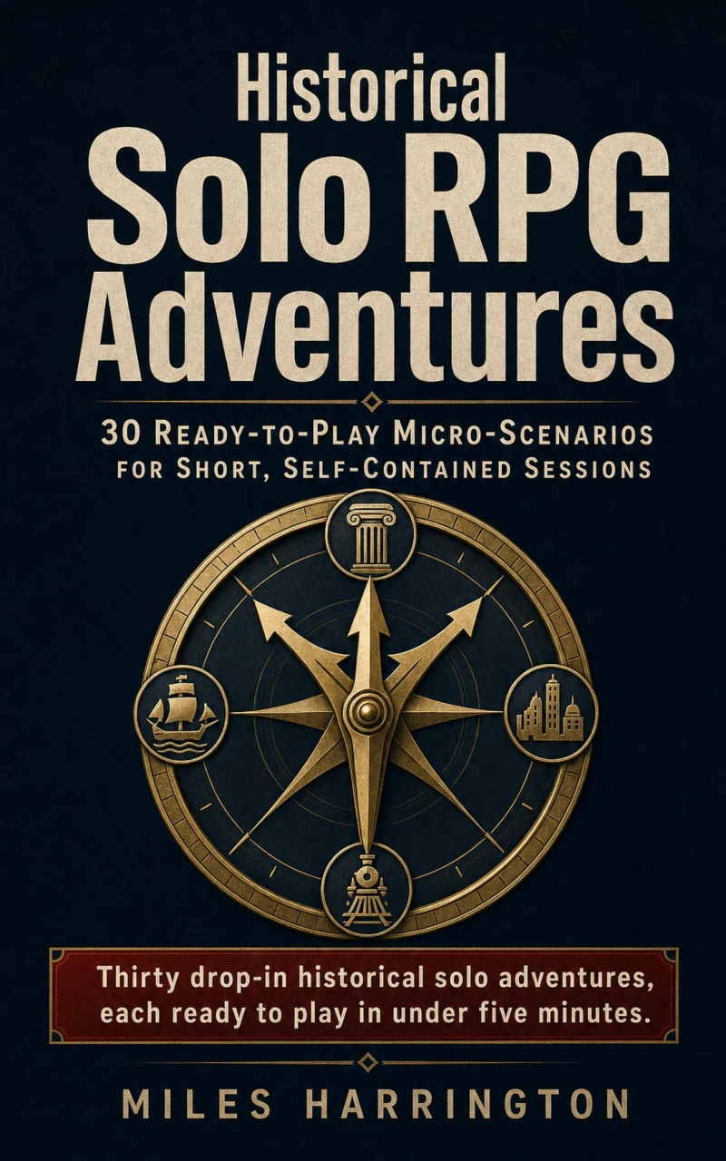 Portada: Historical Solo RPG Adventures