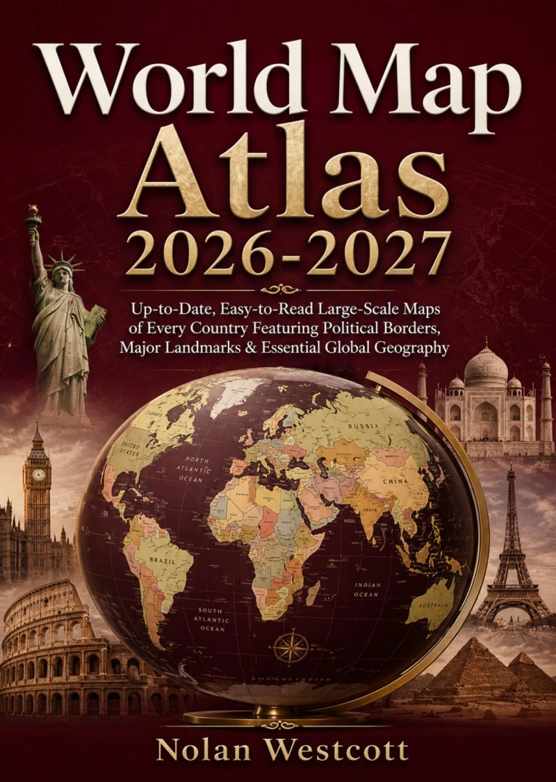 Portada: World Map Atlas 2026-2027