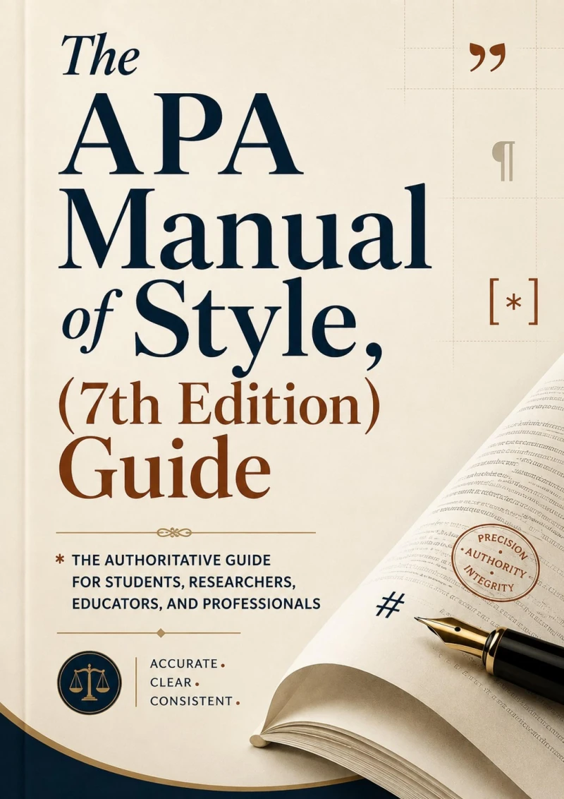 Portada: APA Manual 7th Edition