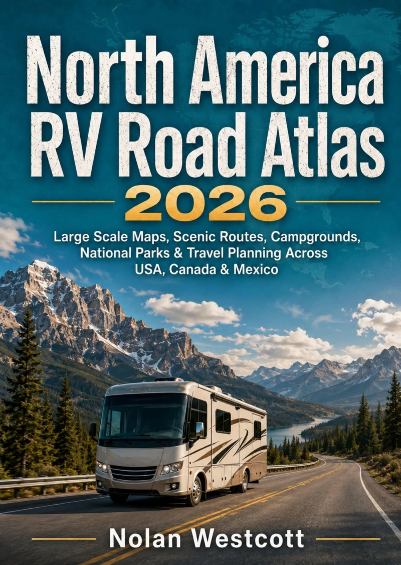 Portada: North America RV Road Atlas 2026