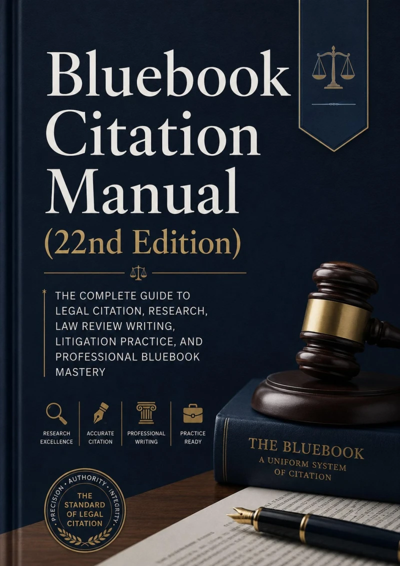 Portada: Bluebook Citation Manual 22nd Edition