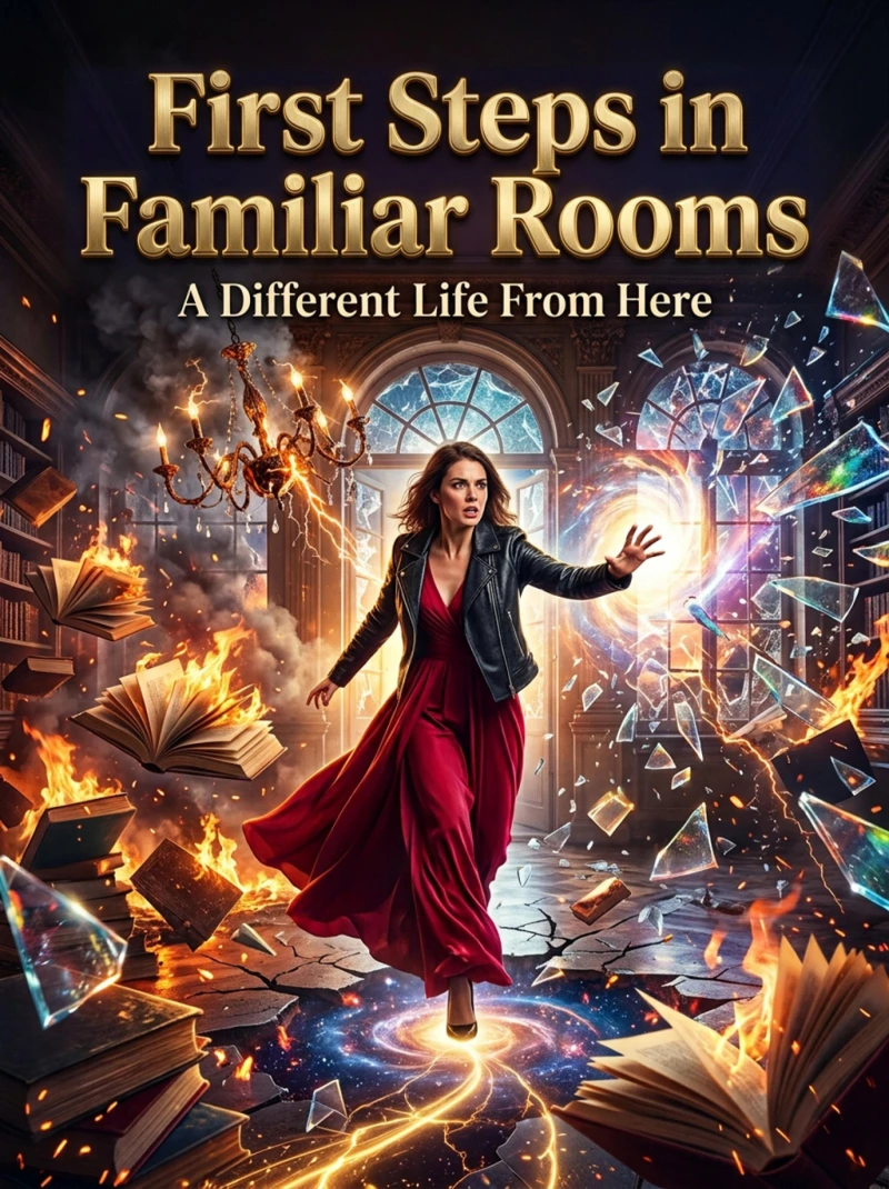 Portada: First Steps in Familiar Rooms