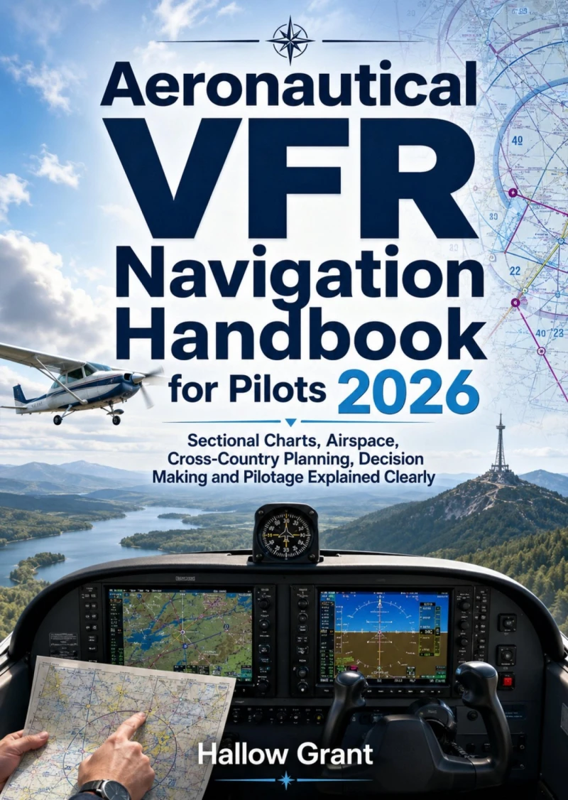 Portada: Aeronautical VFR Navigation Handbook for Pilots 2026