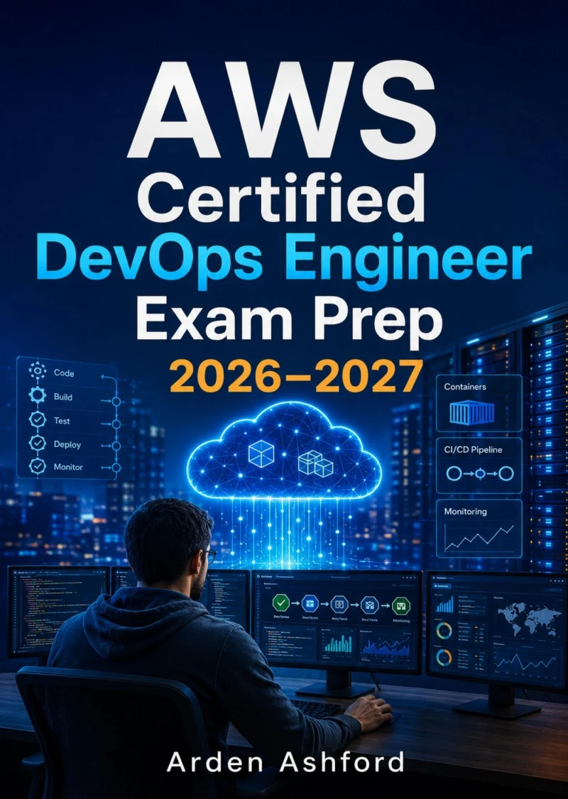 Portada: AWS Certified DevOps Engineer Exam Prep 2026–2027