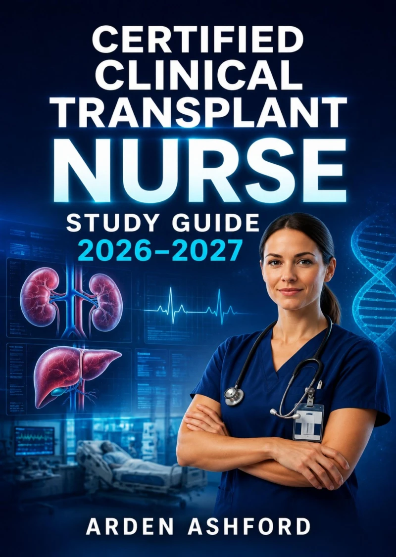 Portada: Certified Clinical Transplant Nurse Study Guide 2026–2027