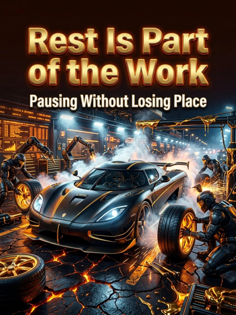 Portada: Rest Is Part of the Work