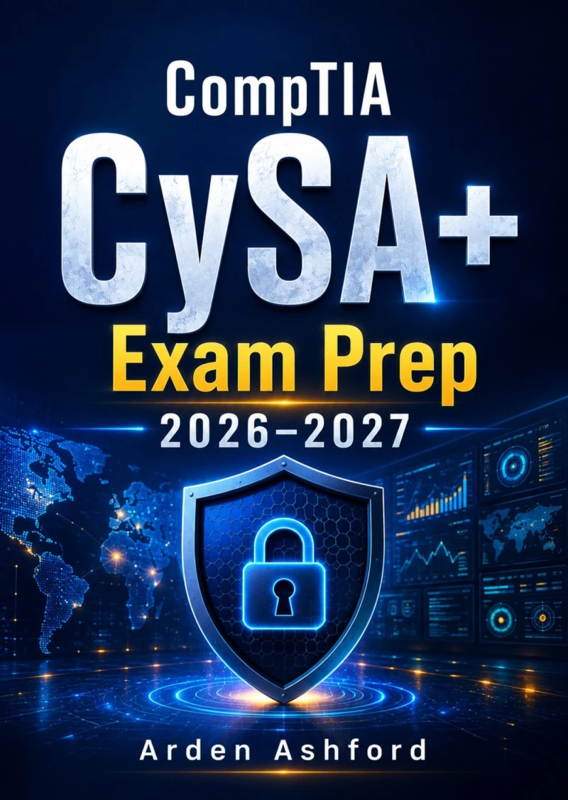Portada: CompTIA CySA+ Exam Prep 2026–2027