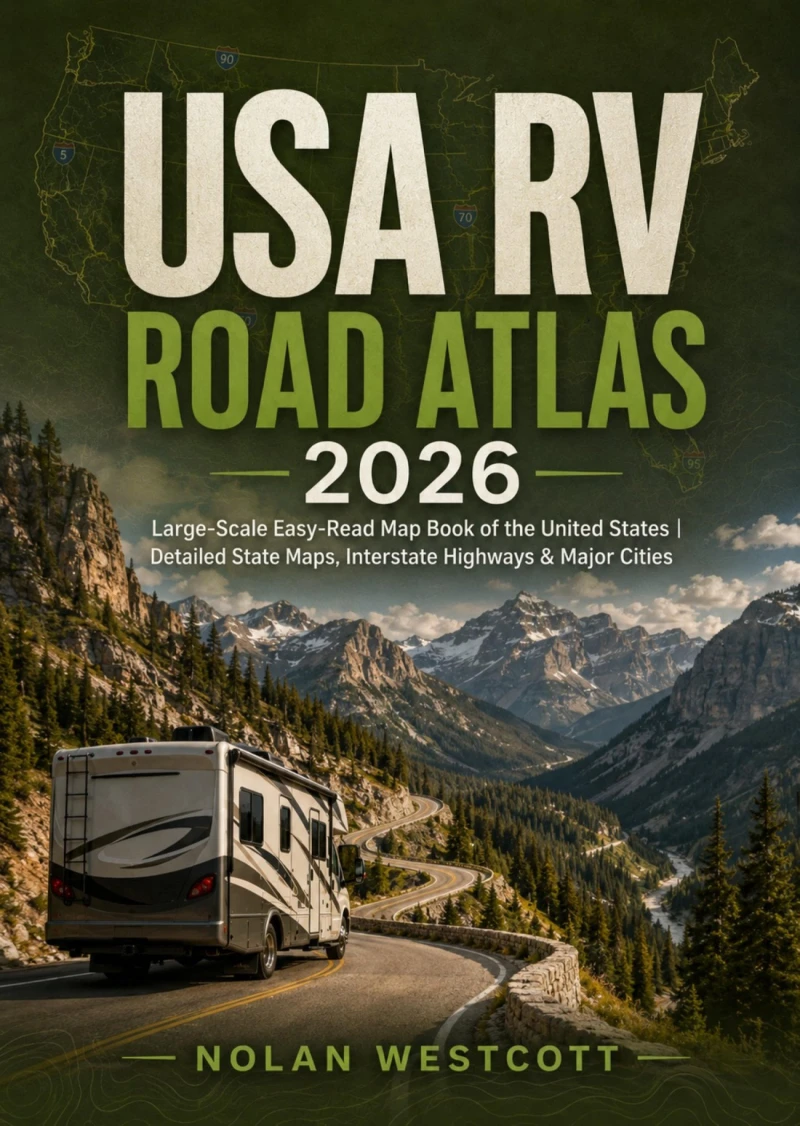Portada: USA RV Road Atlas 2026