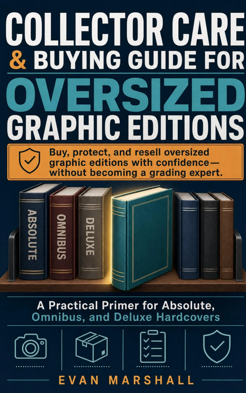 Portada: Collector Care & Buying Guide for Oversized Graphic Editions