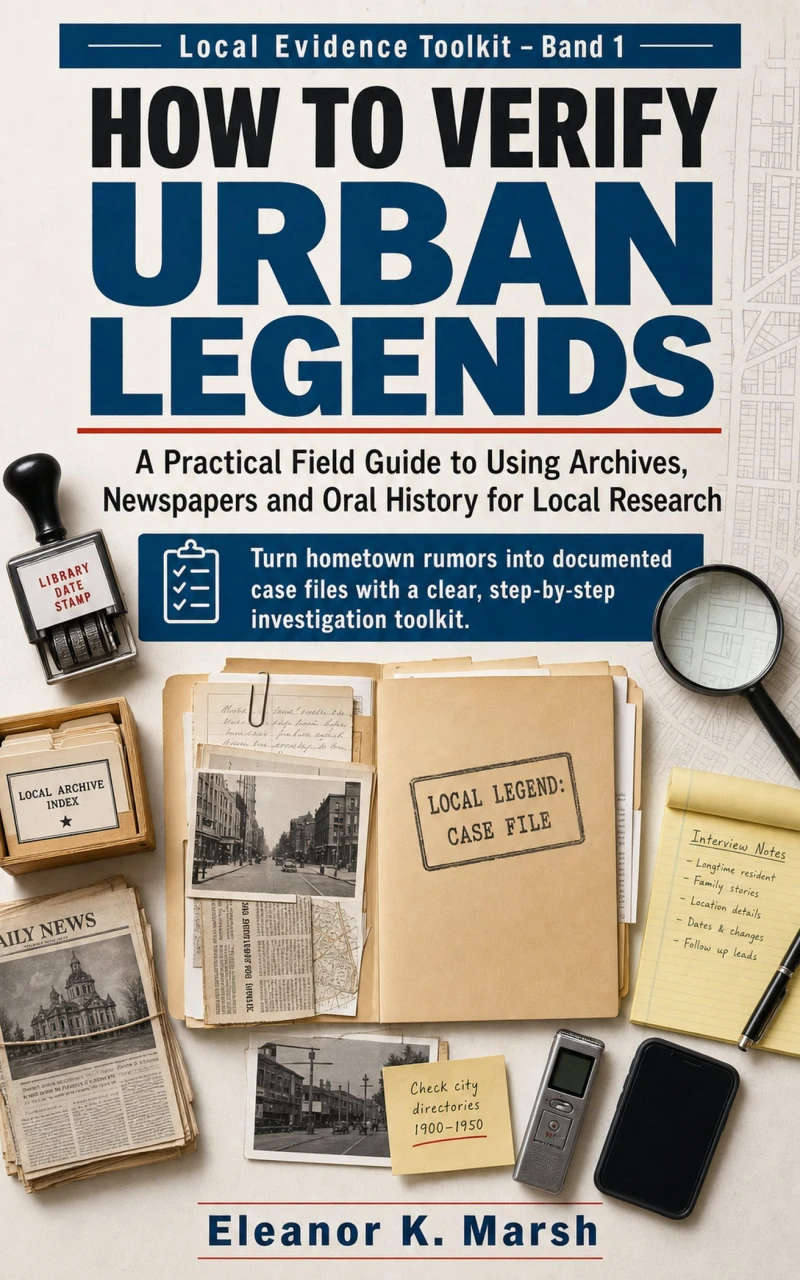 Portada: How to Verify Urban Legends
