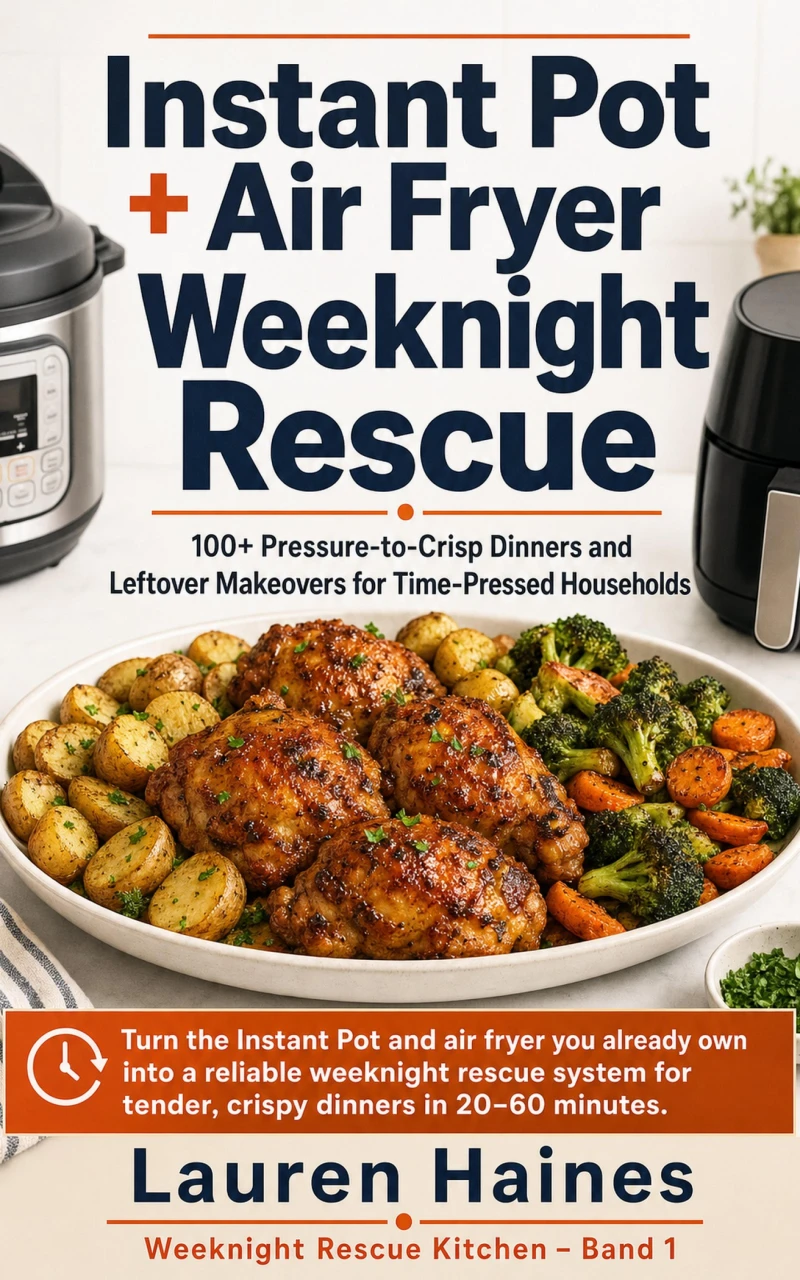 Portada: Instant Pot + Air Fryer Weeknight Rescue