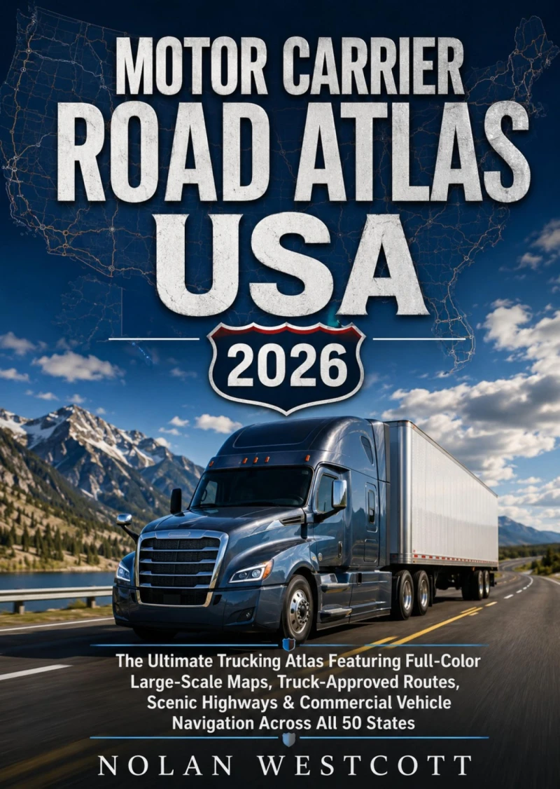 Portada: Motor Carrier Road Atlas USA 2026
