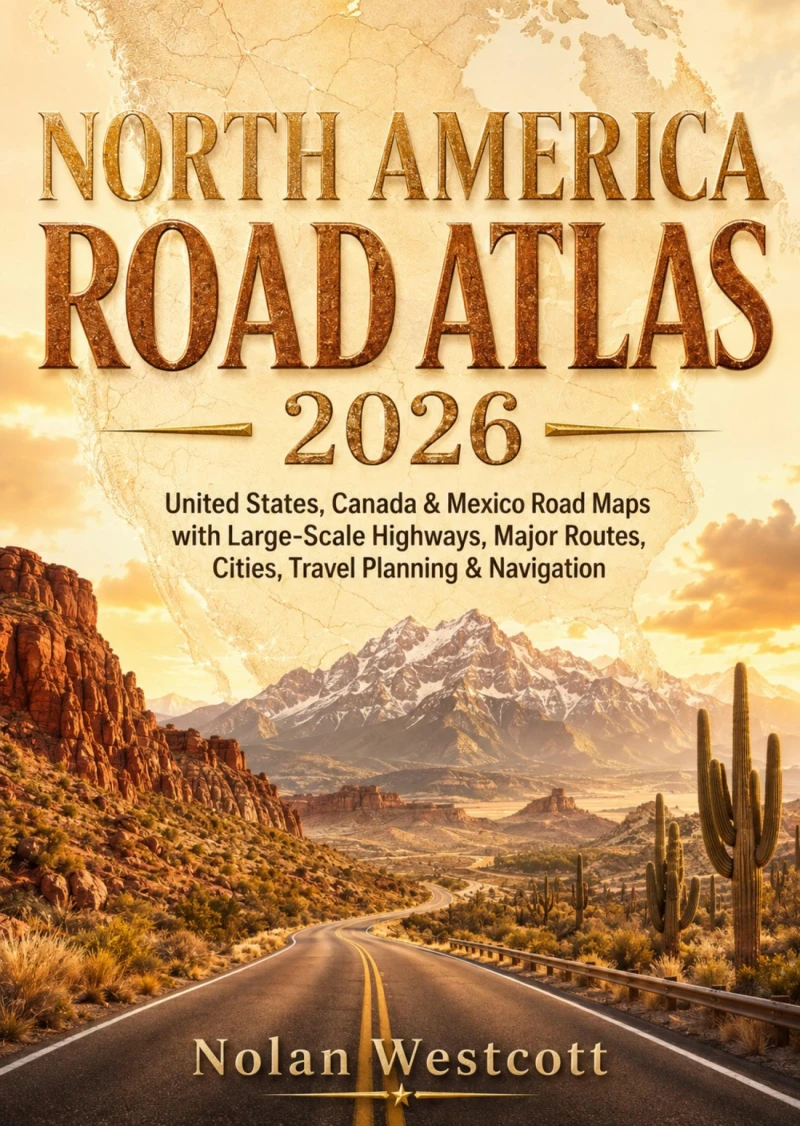 Portada: North America Road Atlas  2026