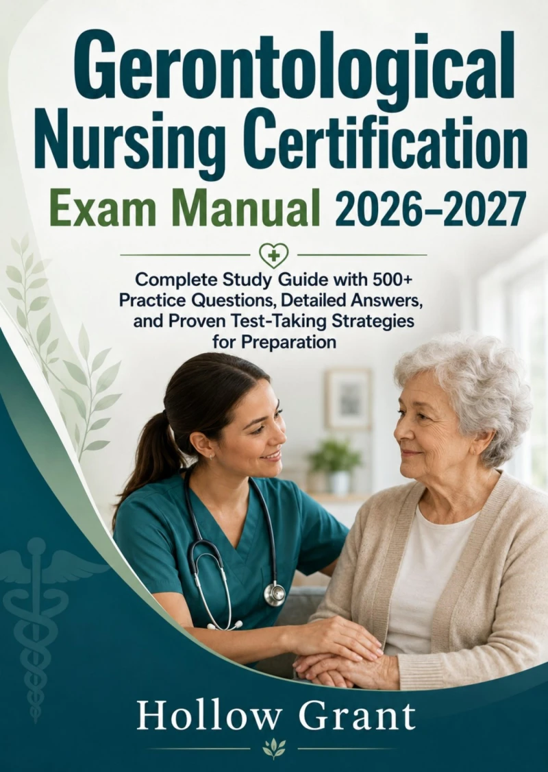 Portada: Gerontological Nursing Certification Exam Manual 2026–2027