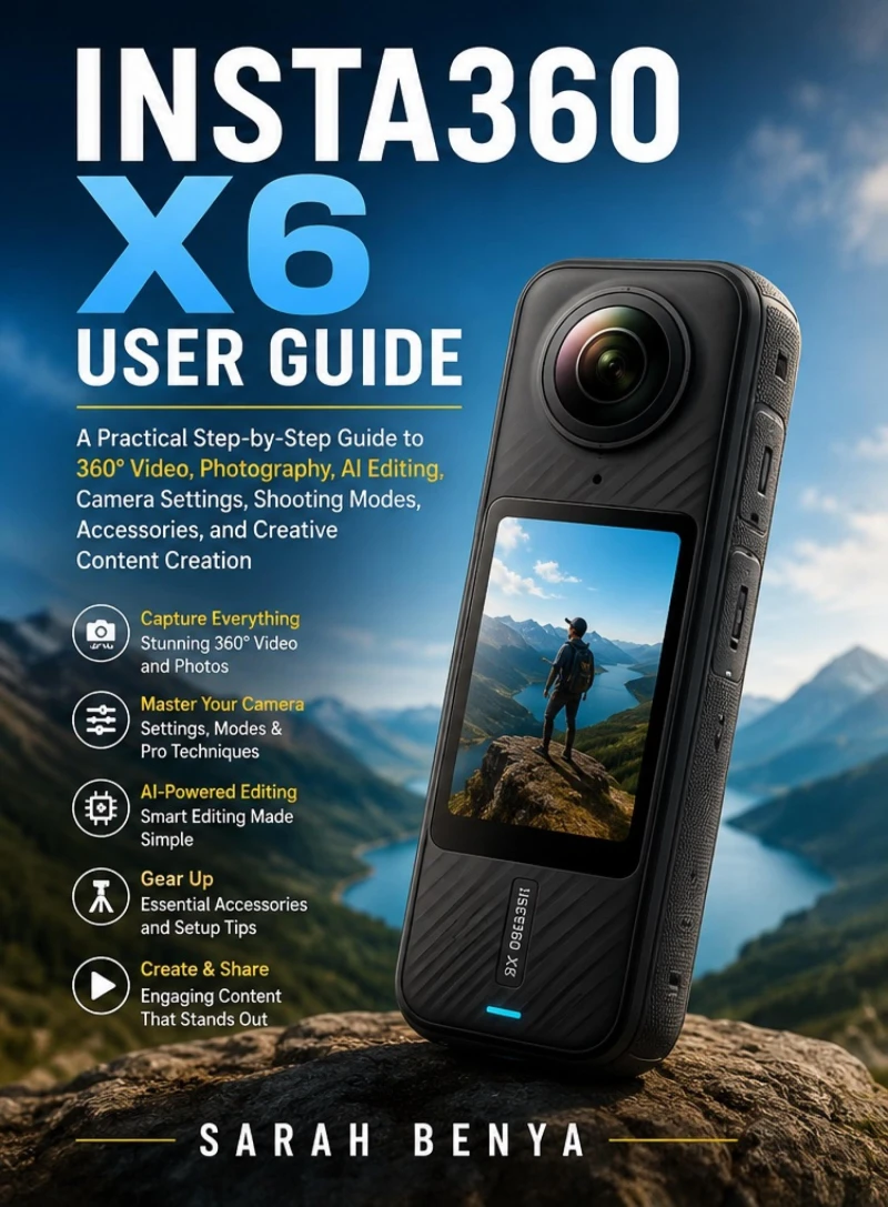 Portada: Insta360 X6 User Guide
