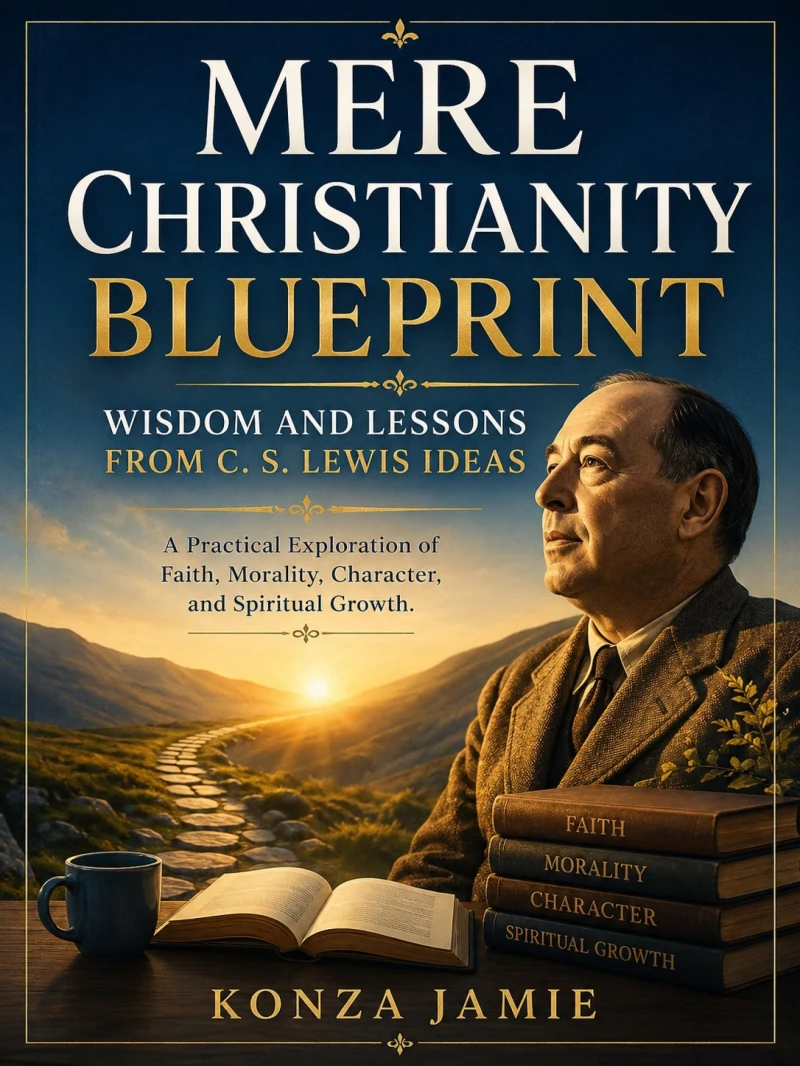 Portada: Mere Christianity Blueprint - Wisdom And Lessons From C. S. Lewis Ideas