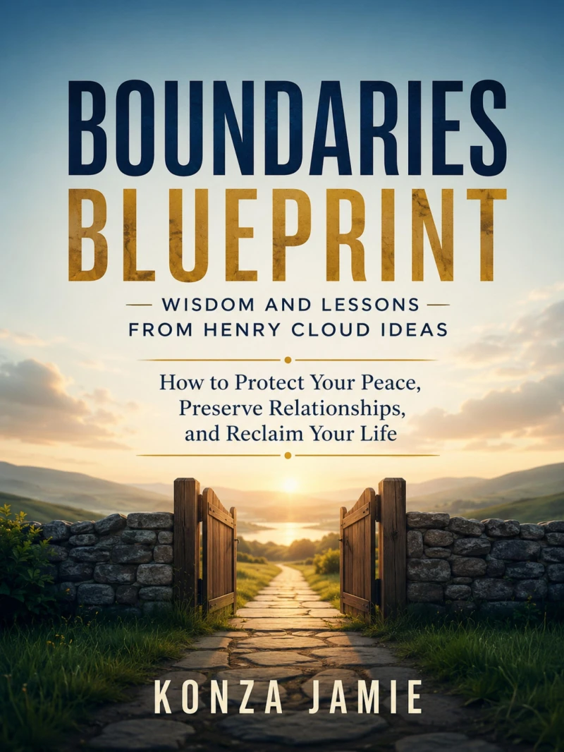 Portada: Boundaries Blueprint-Wisdom and Lessons From Henry Cloud Ideas