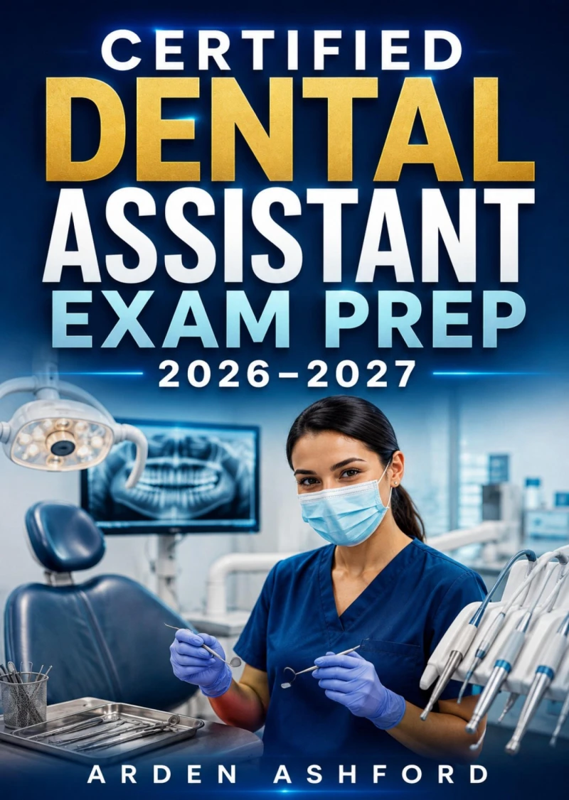 Portada: Certified Dental Assistant Exam Prep 2026–2027