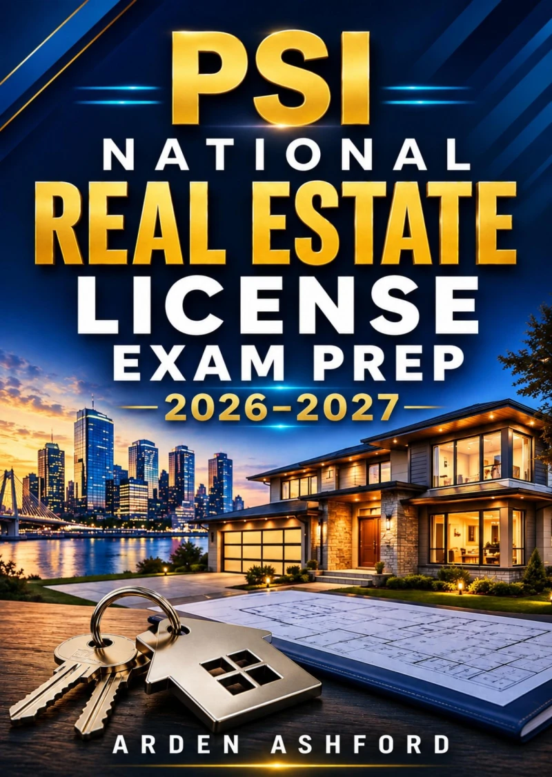 Portada: Michigan Real Estate License Exam Prep 2026–2027