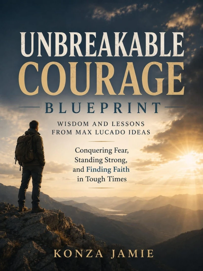 Portada: Unbreakable Courage Blueprint-Wisdom and Lessons From Max Lucado IDeas