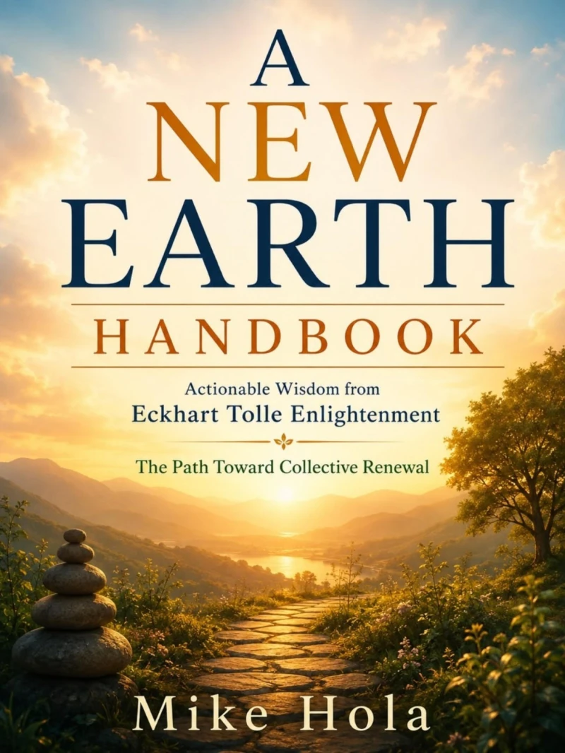 Portada: A New Earth Handbook - Actionable Wisdom From Eckhart Tolle Enlightenment