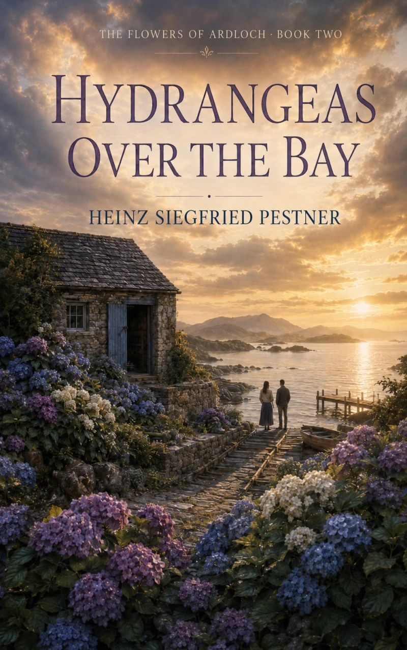 Portada: Hydrangeas Over the Bay