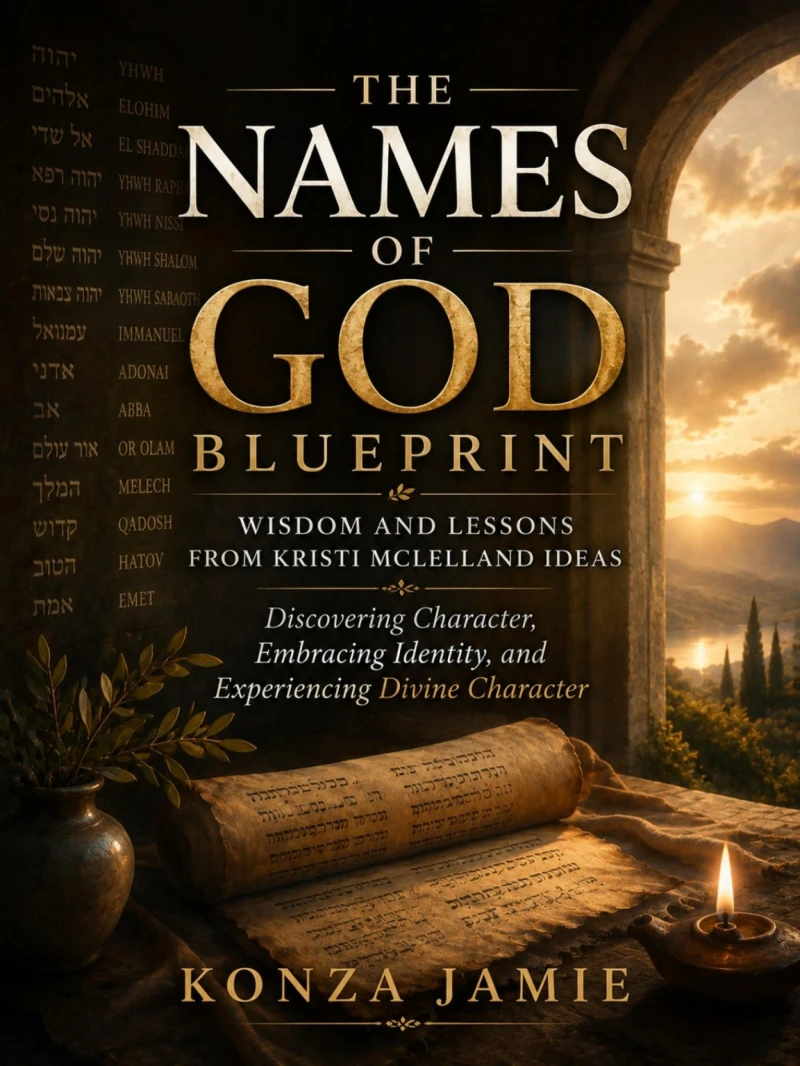 Portada: The Names Of God Blueprint-Wisdom and Lessons From Kristi Mclelland IDeas