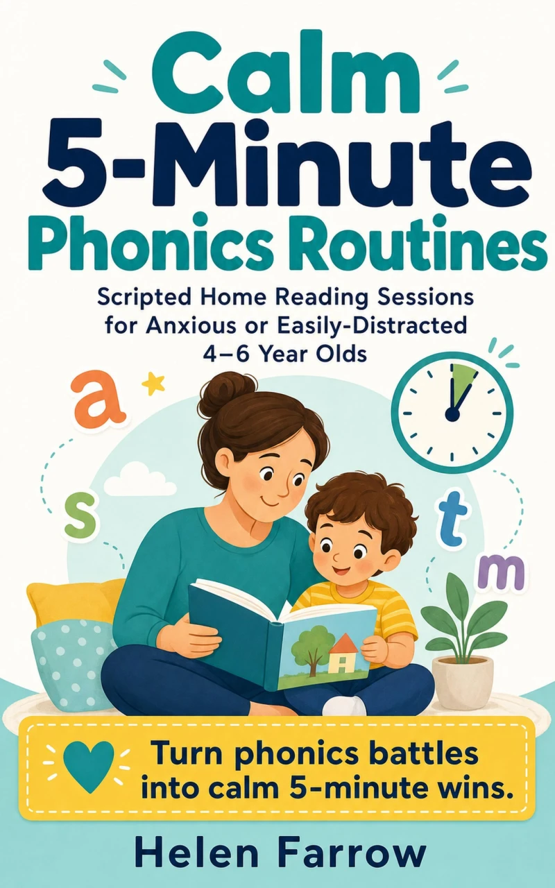 Portada: Calm 5‑Minute Phonics Routines